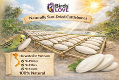 Birds LOVE os de seiche support-cage inclus pour cage facile.