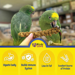 Birds LOVE Sachet millet non‑GMO – stockage facile et sûr