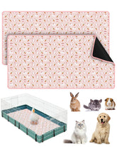 Drap Bissap pour cage cochon-d-inde 120x60, absorption efficace.