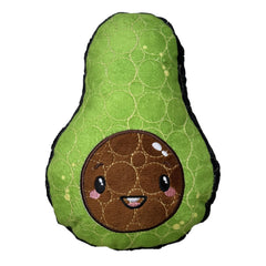 Bite Force avocat-sifflet, jouet chien vert, durable pour mors agressifs et jeu prolongé.