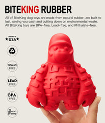 Jouet BiteKing Gorille avec rebond dynamique pour des jeux extérieurs.