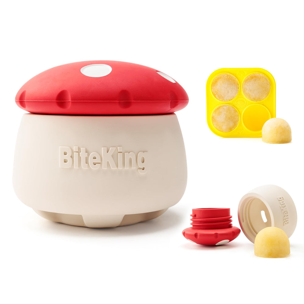 BiteKing jouet interactif en caoutchouc naturel, stimulation mentale ludique pour chien moyen à grand.