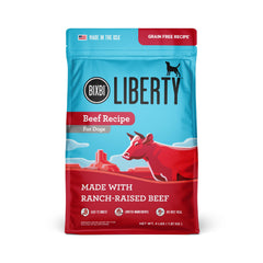 BIXBI Liberty Boeuf, premier ingrédient frais favorisant une digestibilité optimale.
