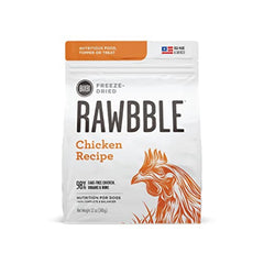 BIXBI Liberty poulet lyophilisé – emballage pratique pour nutrition prête à servir