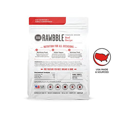 Garniture boeuf pour chien de BIXBI Liberty, parfait pour améliorer le repas.