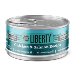 BIXBI Liberty saumon et poulet en bouillon, appétissant et hydratant pour chats.