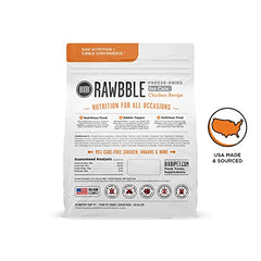 BIXBI Rawbble 95 pourcent viande-organes-os, nutrition dense et naturelle.