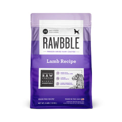 Nourriture BIXBI Rawbble, emballage ouvert, praticité et conservation.