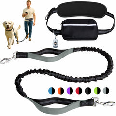 BJDQHKJ Longe main libre pour chien jusqu’à 130 livres, sorties plus fluides.