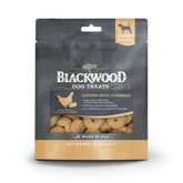 Friandises Blackwood poulet parmesan pour chien, récompense savoureuse et pratique.