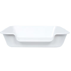 Blaucasa litiere extralarge pan ABS durable, ideal pour usage quotidien.