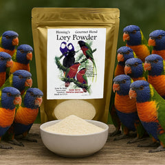 Blessings Gourmet Lory - mélange calcium et vitamines pour un soutien quotidien.
