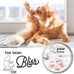 The Blissful Cat Paw Butter - application facile pour patte chat.