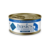 Blue Buffalo Basics boîte chat canard patates 3oz prêt à nourrir
