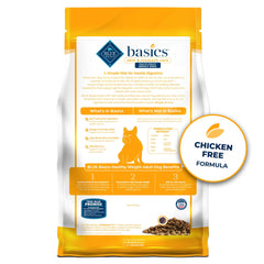 Blue Buffalo Basics gestion du poids avec dinde et fibres pour satiété