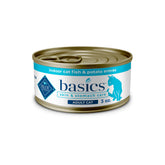 Blue Buffalo Basics avec poisson comme premier ingrédient, choix naturel pour chat.