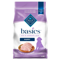Blue Buffalo Basics Puppy sac dinde-pomme de terre, alimentation pratique