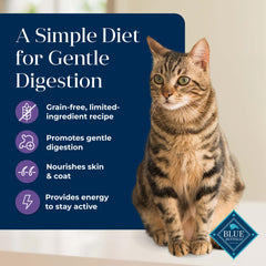 Blue Buffalo Basics soin-peau-poil omega-3-6 : peau et pelage nourris.