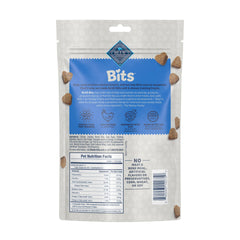Emballage BLUE Bits montrant ingrédients naturels