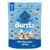 Blue Buffalo Bursts – sachet 5 oz pour chat, idéal pour l'entraînement.