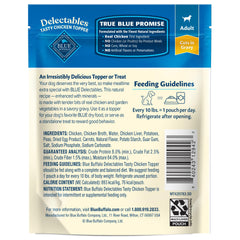 Blue Buffalo Delectables Toppers sachets individuels faciles à servir.