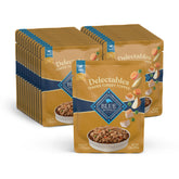 Blue Buffalo Delectables dinde dinner en poche 3oz, portion pratique et savoureuse
