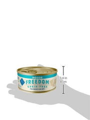 Blue Buffalo Freedom Hydratation quotidienne, pâté au poisson pour chat intérieur.