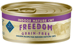 Blue Buffalo Freedom Paté pour chat mature, poulet, première ingrédient et énergie