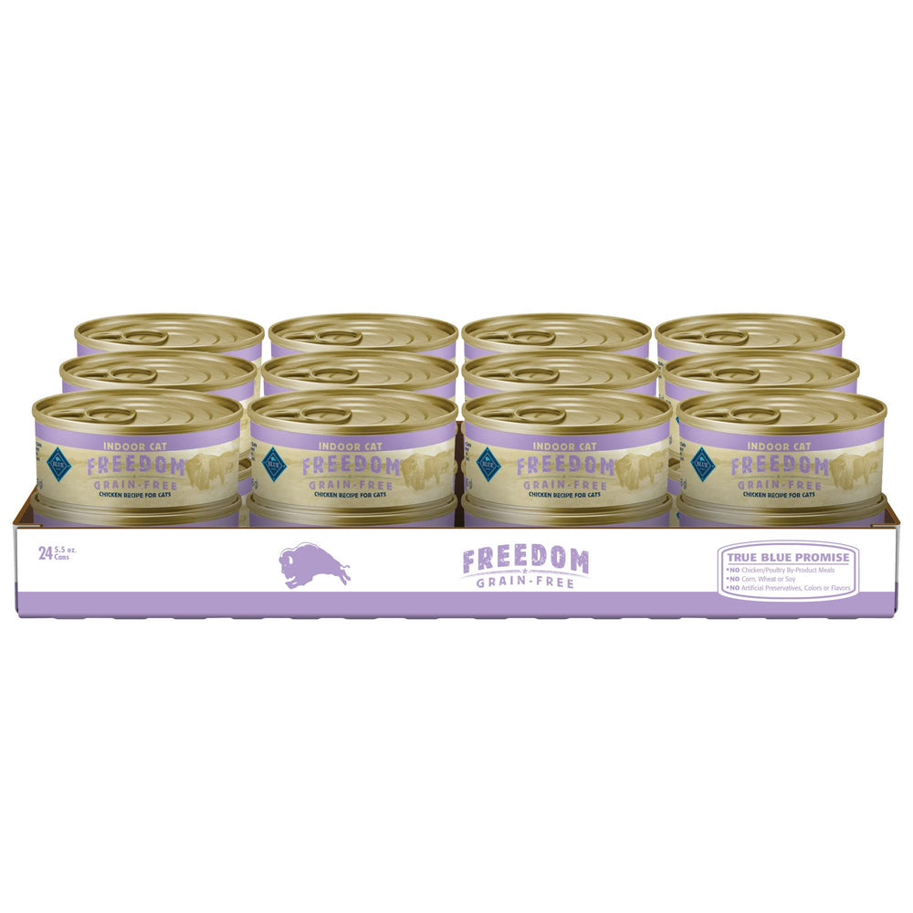 Blue Buffalo Freedom poulet pâté: poulet réel premier ingrédient et nutrition complète.