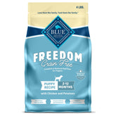 Blue Buffalo Freedom chiot croquette poulet, premier ingrédient nutritif pour chiots