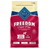Blue Buffalo Freedom sans céréales avec bœuf en premier pour une nutrition complète