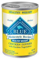 Blue Buffalo Homestyle Healthy Weight boeuf avec légumes dans une assiette appétissante