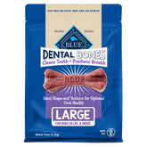 Blue Buffalo Os Dentaires pour Grands Chiens, emballage 27oz, pratique à ranger.