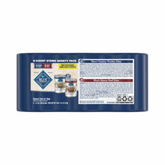 Blue Buffalo ragout boeuf-poulet, lot 12,5 oz, texture riche et appétissante.