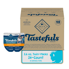 Blue Buffalo Tastefuls ouverture facile, service rapide sans vaisselle.
