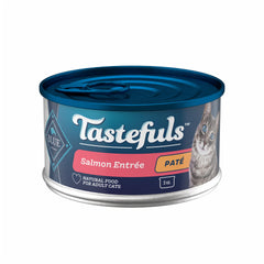 Blue Buffalo Tastefuls Saumon Entrée Pâté, boîte 3oz, pack de 24, repas pratique.