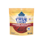 Blue Buffalo True Chews – emballage visible, récompense naturelle pour chiens enthousiastes