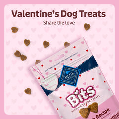 Blue Buffalo Valentines Bits, bouchées tendres, idéal pour petites récompenses après balade.