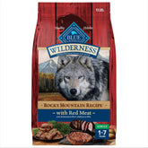 Blue Buffalo Wilderness : boeuf premier ingrédient, croquettes protéinées pour chiens adultes.