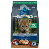 Blue Buffalo Wilderness chiot croquettes au poulet réel pour croissance saine