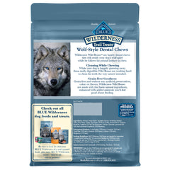 Blue Buffalo Wilderness emballage et ingrédients naturels – informations visibles