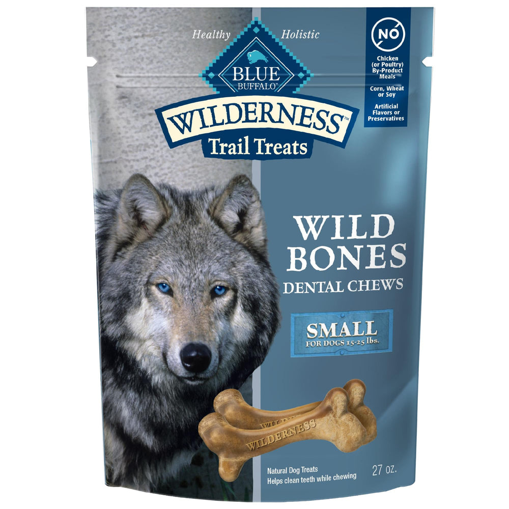Blue Buffalo Wilderness os dentaires petits emballage: friandise quotidienne pour petits chiens