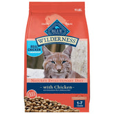 Blue Buffalo Wilderness: poulet entier en premier ingrédient, saveur riche et naturelle.