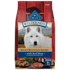 Blue Buffalo Wilderness Rocky Mountain Sac 22 lb, pratique pour les repas quotidiens.