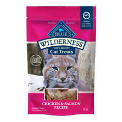 Blue Buffalo Wilderness sac-poulet-saumon: récompense riche en protéines pour chats.