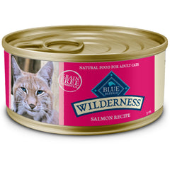 Blue Buffalo Wilderness saumon pâté, boîte 3oz, énergie naturelle