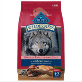 Blue Buffalo Wilderness saumon premier ingrédient, alimentation riche en protéines