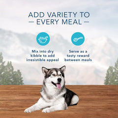 Blue Buffalo Wilderness Trail Toppers au poulet, morceaux copieux à ajouter aux repas