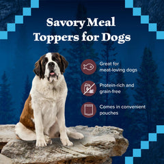 Blue Buffalo Wilderness Trail Toppers: servir-sur-croquettes-04, simplifie les repas