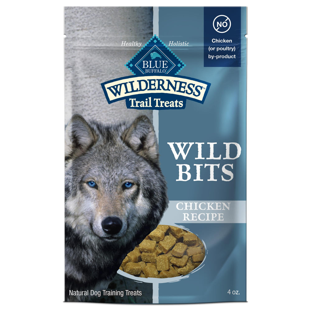 Blue Buffalo Wilderness Wild Bits : poulet comme ingrédient principal pour récompenser.